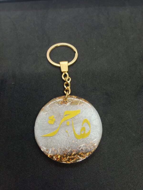 5cm Resin Circle Keychain – One-Sided Personalized Design - سلسلة مفاتيح دائرية من الريزين 5 سم – تصميم مخصص على جهة واحدة - Image 8