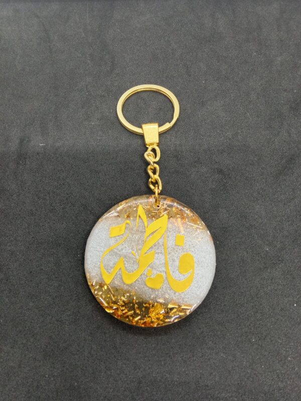 5cm Resin Circle Keychain – One-Sided Personalized Design - سلسلة مفاتيح دائرية من الريزين 5 سم – تصميم مخصص على جهة واحدة - Image 9