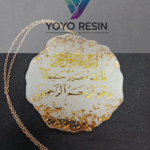 Resin Stylish Car Mirror Hanging Accessory – Personalized & Elegant - إكسسوار تعليق أنيق من الريزين لمرآة السيارة – تصميم مخصص وفاخر