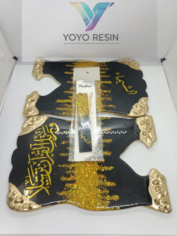 Resin Quran Stand – Artistic & Elegant Spiritual Accessory - حامل القرآن الكريم من الريزن – إكسسوار روحي فني وأنيق - Image 2
